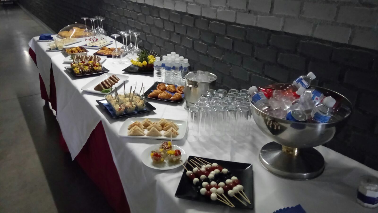 Catering de avituallamiento Para Series