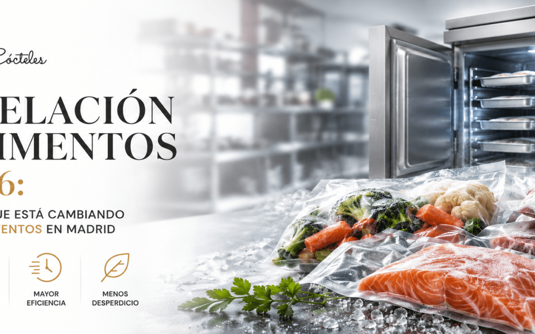 Congelación de Alimentos: la Tecnología que Está Cambiando el Catering de Eventos en Madrid